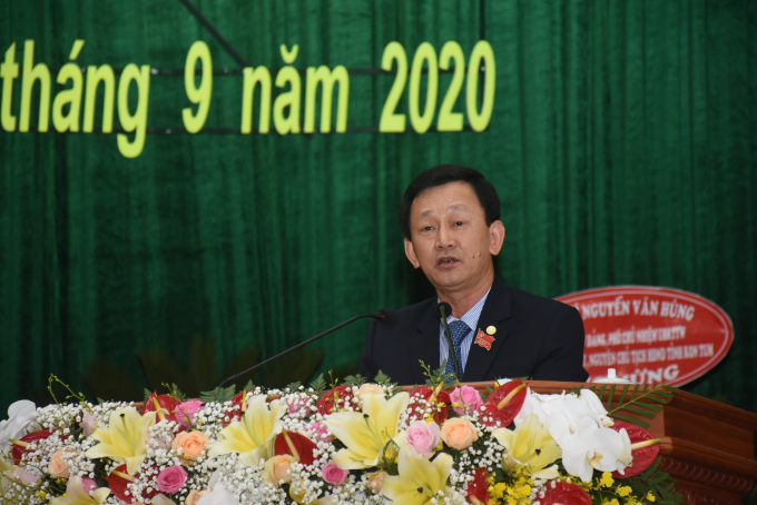 Ông Dương Văn Trang tiếp tục giữ chức Bí thư Tỉnh ủy khóa XVI.