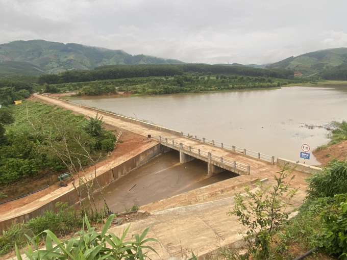 Hồ chứa Đăk Ngót (huyện Sa Thầy, tỉnh Kon Tum) luôn đảm bảo an toàn trong mùa mưa lũ. 