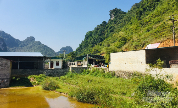 Gần 1.000 mét vuông nhà xưởng của công ty Quý Thanh được xây dựng trên đất trồng lúa