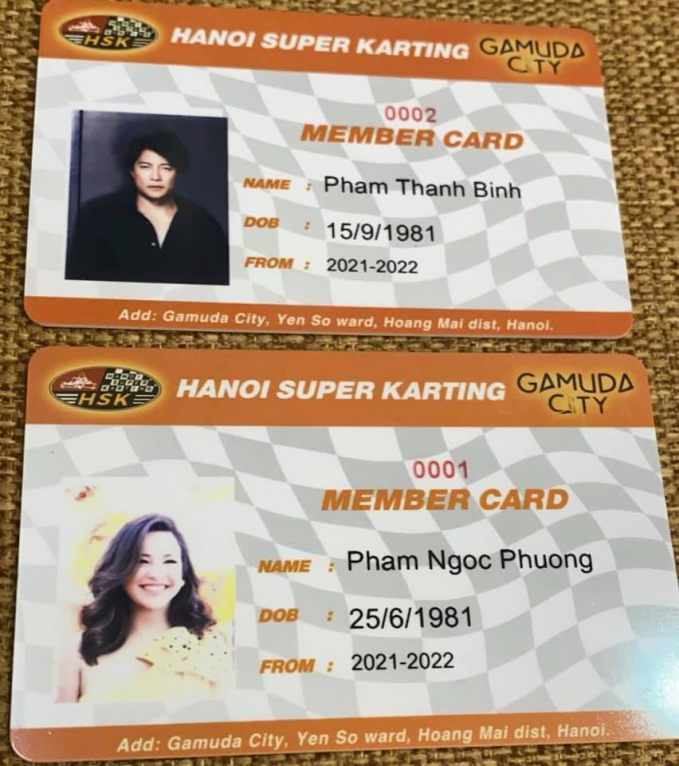 Vợ chồng Biker Phạm Ngọc Phượng là những thành viên đầu tiên của Hanoi Super Karting Club.