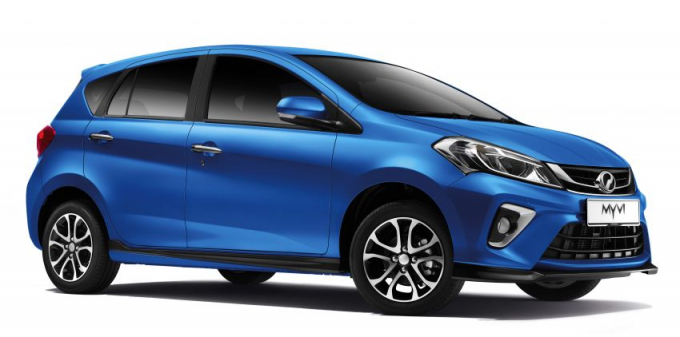 Perodua Myvi là mẫu xe không có tại Việt Nam nhưng lại có mặt ở vị trí thứ 4 trong danh sách xe bán chạy trong khu vực.