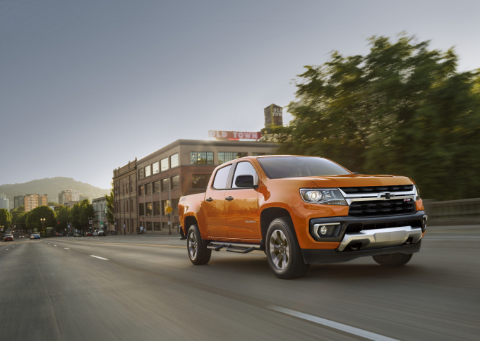 Chevrolet Colorado 2021 cũng đang bị giảm sản lượng trong sản xuất.