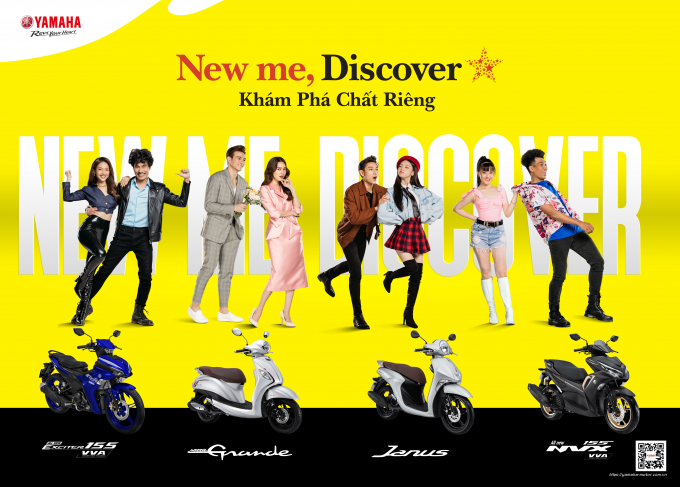 Các mẫu xe trong New me, discover'.