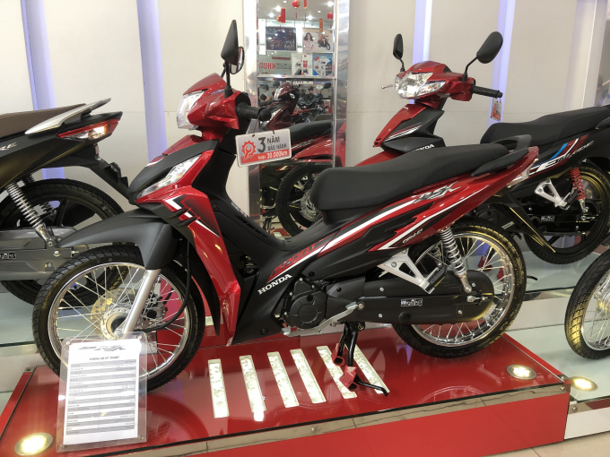 Hàng loạt xe máy của Honda tăng giá ngay từ đầu tháng 4.