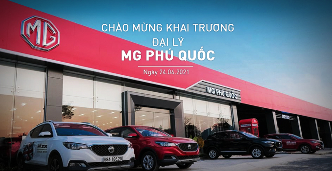 Sau khai trương MG Phú Quốc thì MG Việt Nam sẽ có  tổng cộng 12 đại lý ủy quyền.