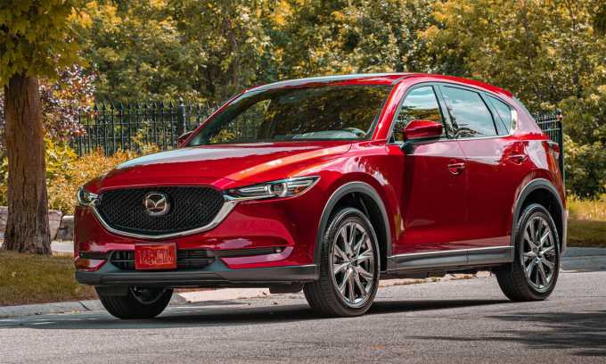 Mazda CX-5 xếp ở vị trí cuối cùng của danh sách xe bán tốt nhất tháng 4.