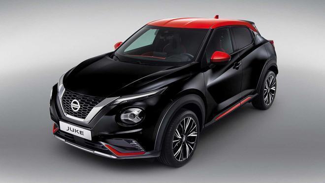 Nissan Juke 2021 cũng là một mẫu xe được đăng kí kiểu dáng lần này.