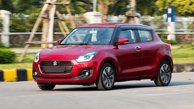 Suzuki Swift là mẫu xe thường xuyên có tên trong danh sách các mẫu xe bán chậm.