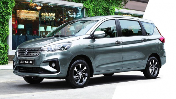 Suzuki Ertiga có doanh số cộng dồn đến hết tháng 7/2021 chỉ là 119 xe.