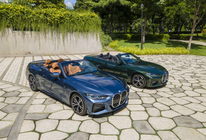 BMW 4 Series Convertible với phong cách thể thao hoàn toàn mới chính thức ra mắt.