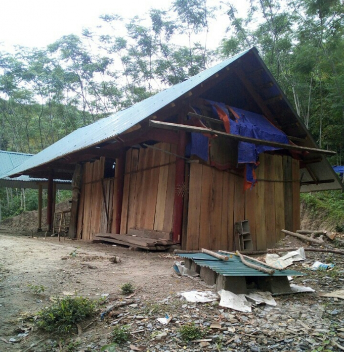 Theo cam kết có 15 hộ dân tại xã Xá Lượng được hỗ trợ làm nhà.