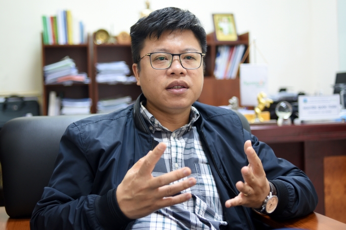 Ông Nguyễn Quốc Toản - Cục trưởng Cục Chế biến và Phát triển thị trường nông sản, Bộ NN-PTNT. Ảnh: Tùng Đinh.