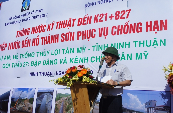 Ông Nguyễn Đình Thắng phát biểu tại buổi lễ.