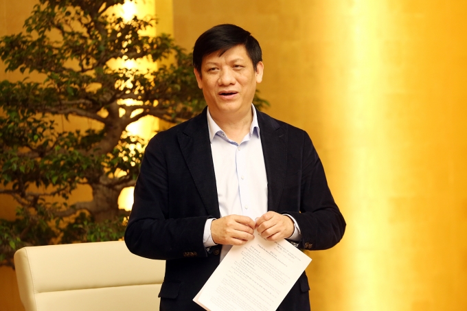 Thứ trưởng Bộ Y tế Nguyễn Thanh Long. Ảnh: VGP.