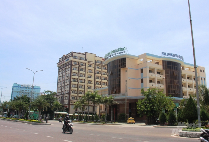 3 khách sạn đang nằm án ngữ mặt biển Quy Nhơn.