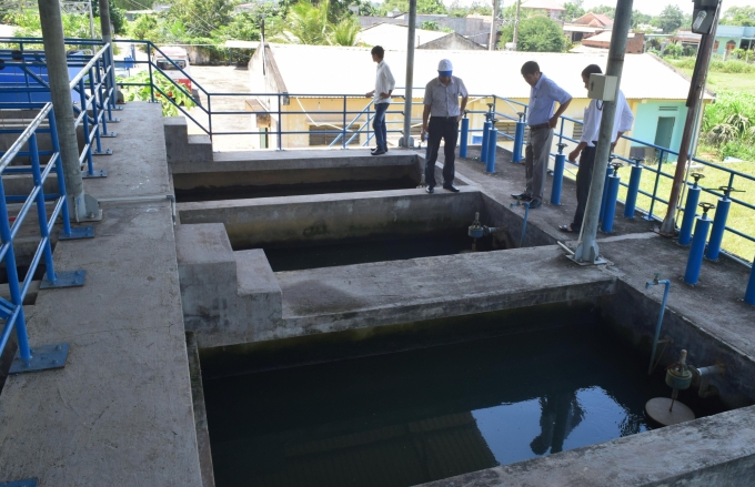 Các nhà máy nước sạch tại Bình Thuận đang nỗ lực cấp nước cho người dân.