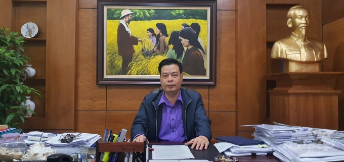 Ông Phạm Văn Thép – Giám đốc Sở NN-PTNT Hải Phòng. Ảnh: Đinh Mười.
