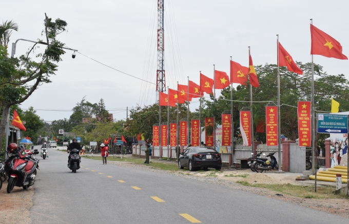 Đường giao thông nông thôn của tỉnh Thừa Thiên - Huế được mở rộng.