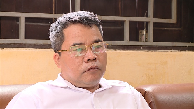 Ông Nguyễn Văn Thuyết, Giám đốc Công ty TNHH Thương mại và Dịch vụ Hoàng Anh. Ảnh: T.L.