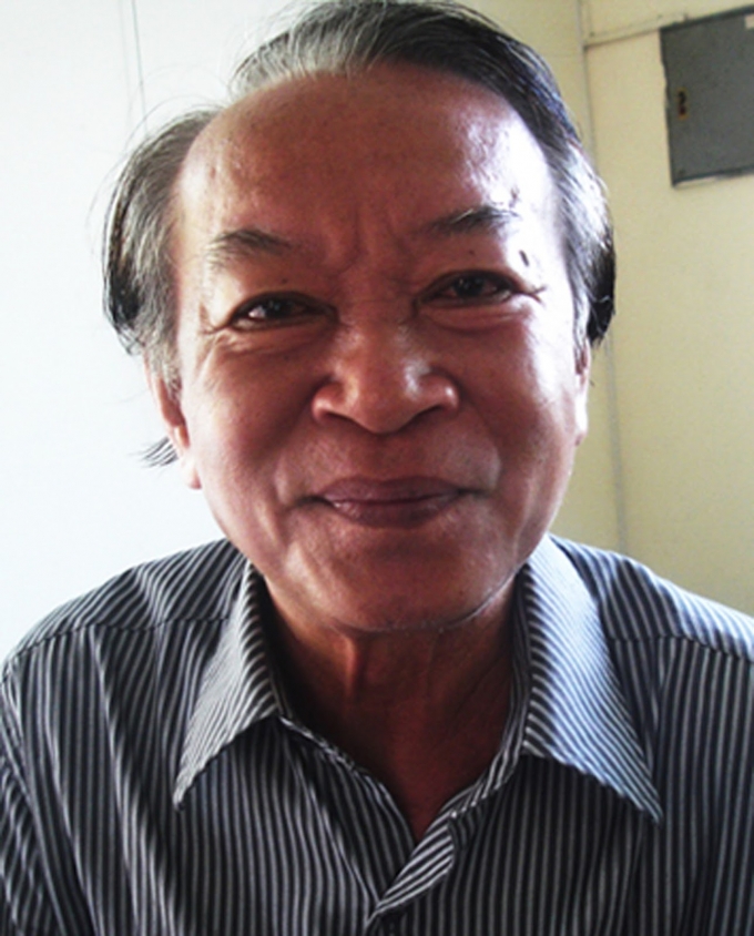 Nhà thơ Lê Xuân Đố. Ảnh: NVCC.