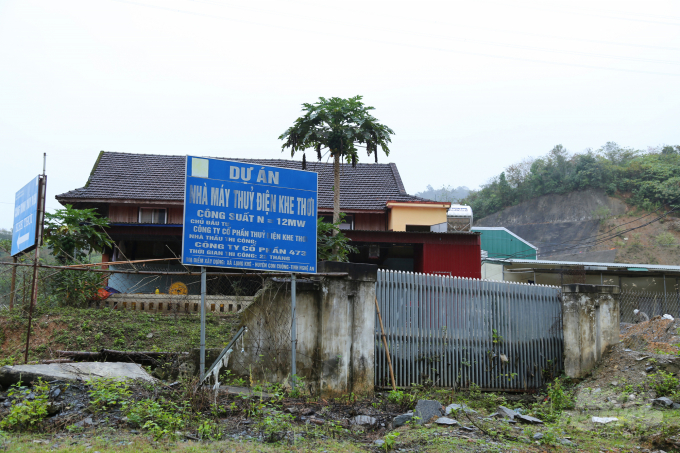 Thủy điện Khe Thơi bị 'mắc kẹt' vì không thể chuyển đổi mục đích sử dụng đất rừng. Ảnh: Việt Khánh.