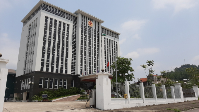 Trụ sở Cục Thuế Bắc Kạn. Ảnh: Toán Nguyễn.