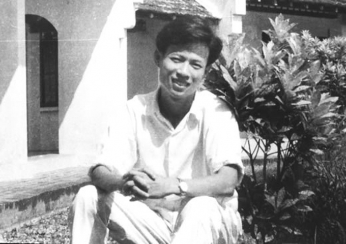 Nhà văn - Liệt sĩ Chu Cẩm Phong (1941-1971). Ảnh: TL.