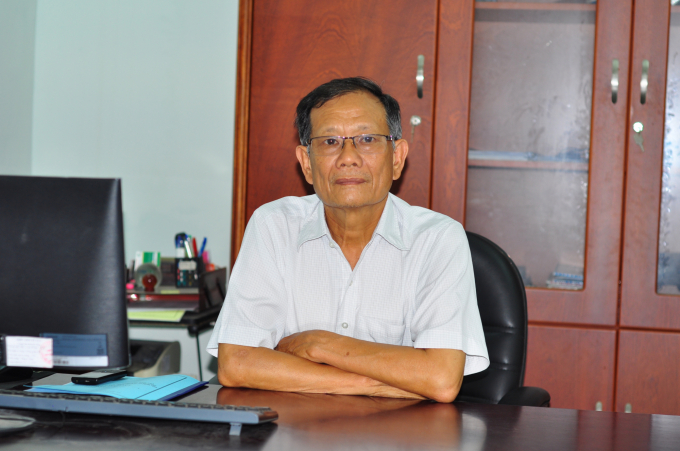 Ông Nguyễn Tin, Giám đốc Trung tâm Khuyến nông Ninh Thuận. Ảnh: MH.