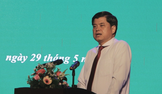 Thứ trưởng NN-PTNT Trần Thanh Nam phát biểu chỉ đạo hội nghị. Ảnh: Kế Toại. 
