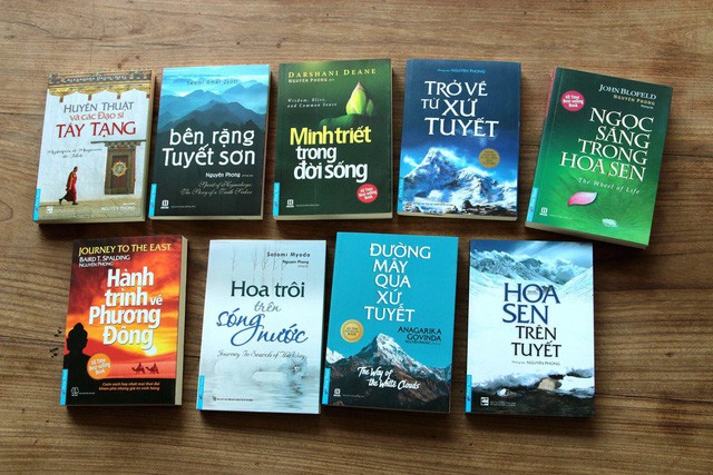 Các cuốn sách tiêu biểu của tác giả Nguyên Phong.
