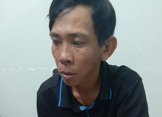 Nguyễn Quang Trung tung tin bịa đặt mình đã gặp phạm nhân vượt ngục nguy hiểm. Ảnh: CA.