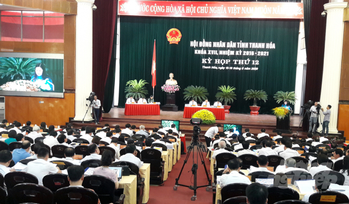 Kỳ họp thứ 12, Khóa XVII, nhiệm kỳ 2016-2021 HĐND tỉnh Thanh Hóa sẽ thảo luận, xem xét quyết định nhiều vấn đề quan trọng. Ảnh: Võ Dũng.