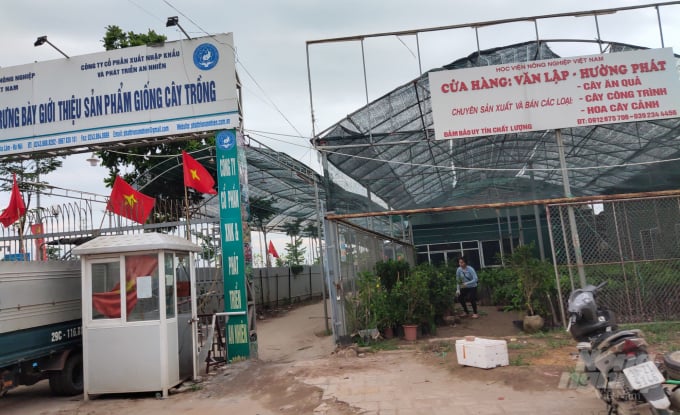 Học viện Nông nghiệp Việt Nam bị nhái tên tuổi một cách trắng trợn. Ảnh: Kế Toại.