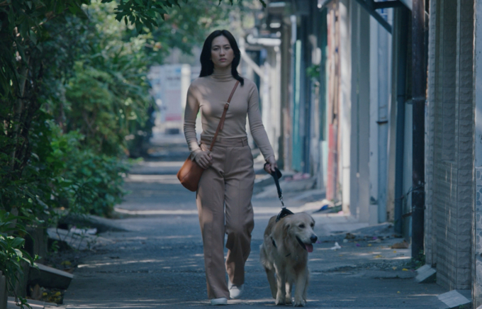 Diễn viên Phương Anh Đào vai nữ chính trong phim 'Bằng chứng vô hình'.