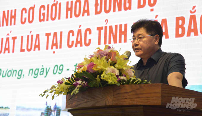 Ông Lê Quốc Thanh, Giám đốc Trung tâm Khuyến nông Quốc gia. Ảnh: Kế Toại.