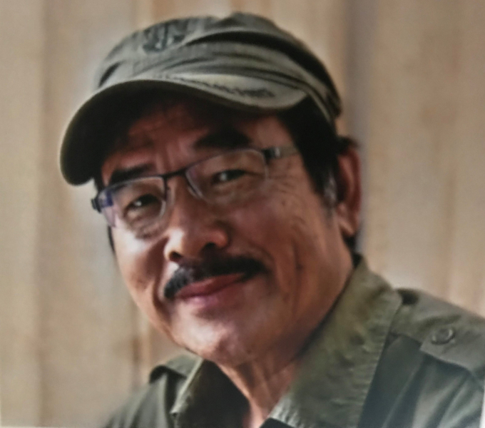 Nhà văn An Bình Minh vẫn dồi dào bút lực ở tuổi 72.