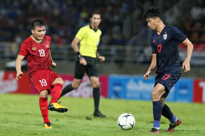 Việt Nam hiện đứng đầu bảng ở vòng loại World Cup 2022. Ảnh: VFF.