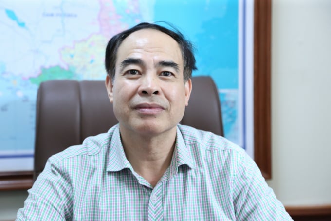 Ông Phạm Đình Văn - Trưởng ban Quản lý các dự án Thủy lợi (Bộ NN-PTNT). Ảnh: Minh Phúc.