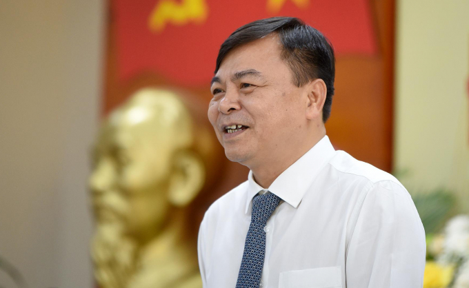 Thứ trưởng Bộ Nông nghiệp và Phát triển nông thôn Nguyễn Hoàng Hiệp. Ảnh: Đinh Tùng.