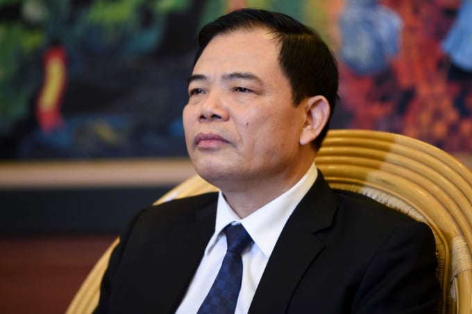 Bộ trưởng Bộ NN-PTNT Nguyễn Xuân Cường. Ảnh: Đinh Tùng.