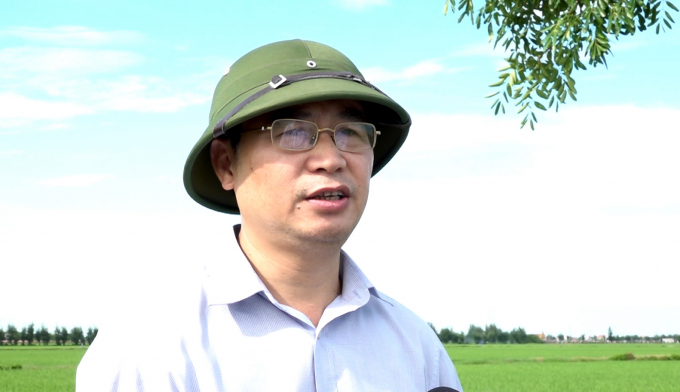 Ông Nguyễn Quý Dương - Phó Cục trưởng Cục bảo vệ Thực vật, Bộ NN-PTNT, chia sẻ về 'thời cơ vàng' phòng trừ sâu cuốn lá nhỏ vụ mùa 2020. Ảnh: Minh Phúc.
