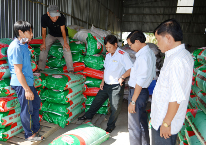 Hợp tác xã Nông nghiệp Quyết Thắng bị phạt 90 triệu đồng vì bán lúa giống ST24 khi không có giấy nhượng quyền phân phối từ chủ sở hữu. Ảnh TN.