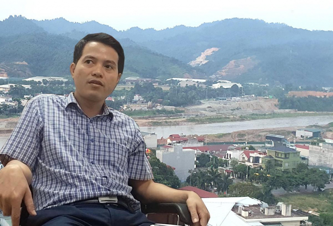 Ông Lê Ngọc Minh, Giám đốc Ban Quản lý ODA tỉnh Lào Cai. Ảnh: HĐ.