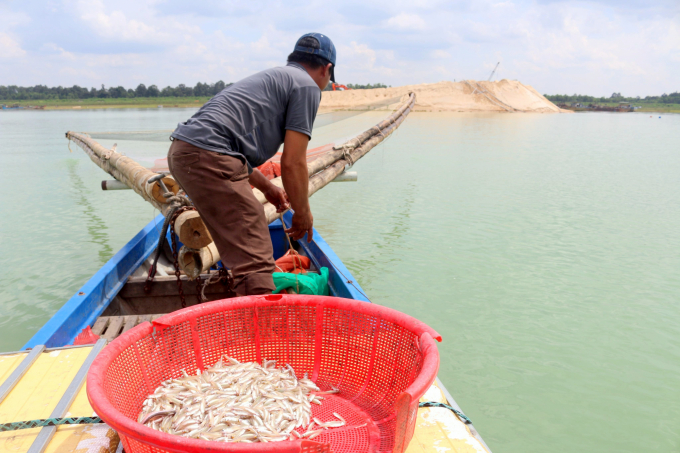 Đây là kiểu đánh bắt cá theo kiểu tận diệt. Ảnh: Trần Trung.