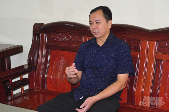 Ông Trần Đình Luân, Tổng Cục trưởng Tổng cục Thủy sản cho hay, Hiệp định EVFTA giúp ngành tôm tăng sức cạnh tranh. Ảnh: Minh Hậu.