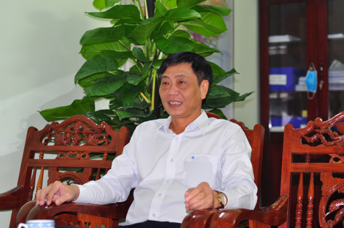 Ông Đặng Kim Cương, Giám đốc Sở NN-PTNT Ninh Thuận.
