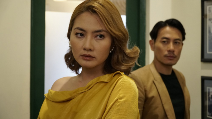 Diễn viên Ngọc Lan vai Hà trong 'Trói buộc yêu thương'.
