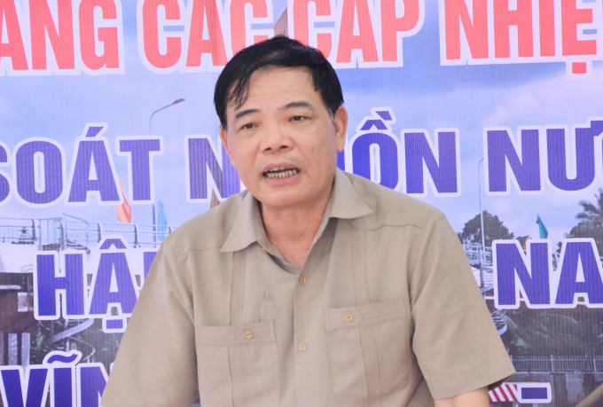 Bộ trưởng Bộ NN-PTNT Nguyễn Xuân Cường. Ảnh: Minh Đảm.