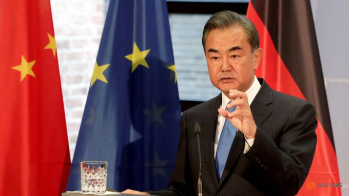 Ngoại trưởng Trung Quốc Vương Nghị. Ảnh: Reuters.