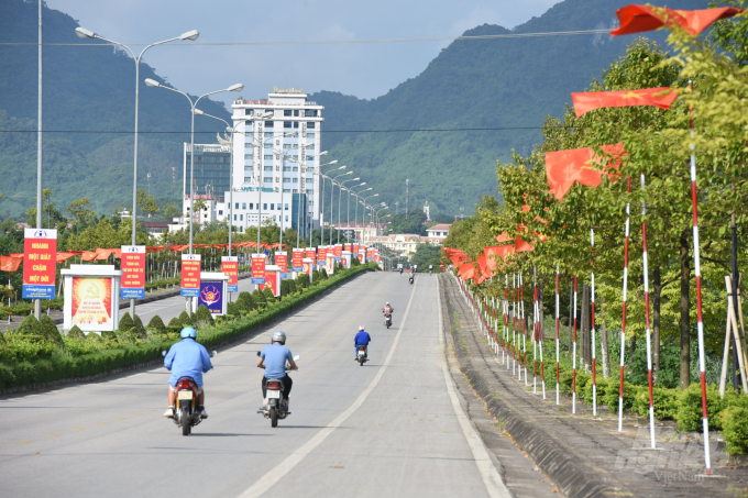 Tuyên Quang đã trở thành tỉnh phát triển khá trong các tỉnh miền núi phía Bắc. Ảnh: NV.